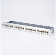 Metz Connect METZ CONNECT E-DAT Cat.6A 24 Port 1 HE LSA Netzwerk-Patch-Panel