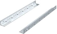 RITTAL Netzwerkschrank Gleitschienen, Festeinbau, 1 HE, 745 mm 2 St&uuml;ck 5501.450