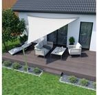jarolift Sonnensegel Sonnensegel 3,6x3,6x3,6m dreieckig cremewei&szlig; UV-Schutz