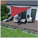 jarolift Sonnensegel Sonnensegel 3,6x3,6x3,6m dreieckig weinrot UV-Schutz