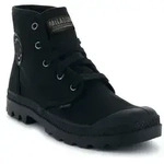 Palladium PAMPA HI Schn&uuml;rboots Schn&uuml;rstiefel, Schn&uuml;rstiefelette aus Canvas schwarz