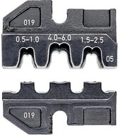Knipex Crimpzange Knipex 97 49 05 Crimpeinsatz Unisolierte, offene...