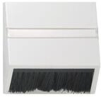 GIRA Gira Zentralplatte rws-gl mit Steckhaube 068203 Installationskabel