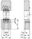 EATON Schalter Eaton Abdeckhaube 3pol. breit NZM3-XKSAV bunt