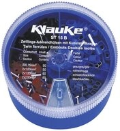 Klauke Aderendh&uuml;lsen Klauke ST15B Zwillings-Aderendh&uuml;lsen-Sortiment 0.75 mm&sup2;, 1