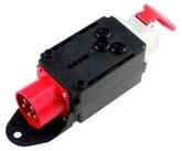 Bachmann CEE-Stecker Bachmann CEE-Adapter 1xSt.32A 400V 1xDose 349.183