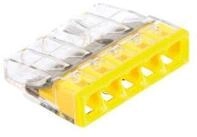 WAGO Koax-Kabelverbinder WAGO GmbH& Co. KG Verbindungsdosenklemme 5x 0.5-2.5...
