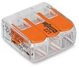 WAGO Koax-Kabelverbinder WAGO GmbH& Co. KG Compact-Verbindungsklemme 3-Leiter...