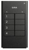 GIRA Elektroauto-Ladestation Gira Funk Handsender 4fach 535410