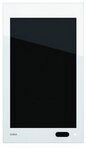 GIRA Schalter, Bedienelement Bussystem KNX Glas wei&szlig; Unterputz mit Display