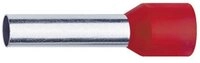 Klauke Aderendh&uuml;lsen Klauke 47612 Aderendh&uuml;lse 10 mm&sup2; Teilisoliert Rot 100...