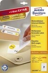 Avery Zweckform Etikett L6023REV-25 Universal-Etiketten - 635 x 381 mm wei&szlig; 630