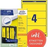 Avery Zweckform Hinweisschild AVERY Zweckform Ordnerrcken-Etiketten, 61 x 192...