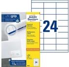 Avery Zweckform Etikett 3664 3664 Universal-Etiketten - 70 x 338 mm wei&szlig; 2.400