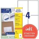 Avery Zweckform Etiketten Zweckform, Avery Labels 105