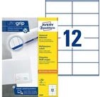 Avery Zweckform Etiketten Universal-Etiketten ultragrip 105x48 mm VE=1.200...