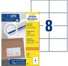 Avery Zweckform Etikett 3427 3427 Universal-Etiketten ultragrip - 105 x 74 mm...