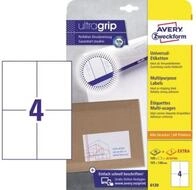 Avery Zweckform Druckerband Etikett 6120 105,0x148,0 (B x H) Papier wei&szlig; 120