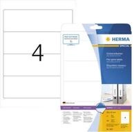 HERMA Etikett Herma Ordner-Etiketten 5095 61 x 192 mm Papier Wei&szlig; Permanent...