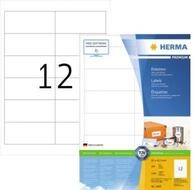 HERMA Etikett 4669 Etiketten Premium A4 wei&szlig; 97x423 mm Pap