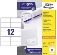 Avery Zweckform Etiketten Avery Zweckform Etikett 3424-200 105x48m Ma&szlig;e: 105 x...