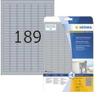HERMA Druckerband Etikett Typenschild 4220 25x10mm s Ma&szlig;e: 25,4 x 10 mm (B x H)