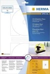 HERMA Etiketten Herma 8624 SuperPrint-CD-Etikett - &Oslash;116 mm, wei&szlig;, permanent,...