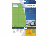 HERMA Etiketten HERMA Etiketten A4 grün 45,7x21,2 mm Papier matt 960 St.