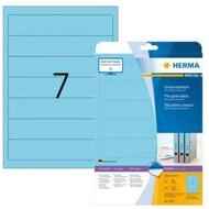 HERMA Hinweisschild HERMA Ordnerrcken-Etiketten SPECIAL, 192 x 38 mm, blau