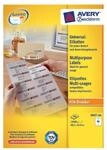 Avery Zweckform Etiketten Etikett 3667-200 48,5x16 Ma&szlig;e: 48,5 x 16,9 mm (B x H)
