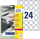 Avery Zweckform Etiketten Sicherheits-Etiketten 40 mm 20 Blatt/480 Etiketten...