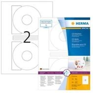 HERMA Etiketten 200 CD-Etiketten 4471 wei&szlig;