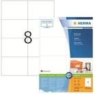 HERMA Etikettenpapier Herma Etiketten permanent haftend 105 x 74 mm weiss...