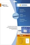 HERMA Etiketten Inkjet-Etiketten wei&szlig; 210x297mm Special A4 VE=25 St&uuml;ck