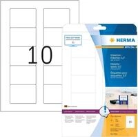 HERMA Etiketten Disketten-Etiketten wei&szlig; 35 70x50,8mm Special A4 VE=250 St&uuml;ck