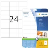 HERMA Druckerband Etikett PREMIUM 5053 66x33,8mm wei 600 Etik./Pack.