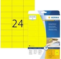 HERMA Etikett Herma 4466 Etiketten A4 gelb 70x37 mm Papier matt 480 St.