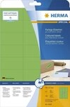 HERMA Etikett Herma 4469 Etiketten A4 gr&uuml;n 70x37 mm Papier matt 480 St.