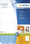HERMA Etiketten Herma 8645 8645 Premium Etikett - wei&szlig;, 105x74 mm, permanent,...