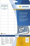 HERMA Etikett 10003 Etiketten A4 wei&szlig; 356x169 mm Movables/abl&ouml;sbar Papier...
