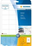 HERMA Etiketten HERMA Etiketten permanent wei&szlig; 48,3x33,8mm 25 Blatt 800 St&uuml;ck