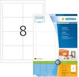 HERMA Etikettenpapier Herma Etiketten permanent haftend 97 x 67,7 mm weiss PREMIUM