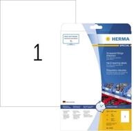 HERMA Etikett Herma Etiketten stark haftend 210 x 297 mm Folie weiss