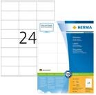 HERMA Etikettenpapier Herma Etiketten permanent haftend 70 x 36 mm weiss PREMIUM 500