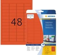 HERMA Etiketten Etiketten rot 45,7x21,2mm Special A4 VE=960 St&uuml;ck