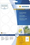 HERMA Etiketten Etiketten A4 wei&szlig; &Oslash; 60 mm rund Movables/abl&ouml;sbar Papier matt...