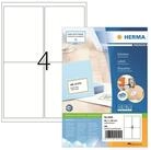 HERMA Etikettenpapier Herma Etiketten f&uuml;r Adressen permanent haftend 99,1 x...