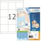 HERMA Etiketten Etiketten wei&szlig; 70x67,7mm Premium A4 VE=1200 St