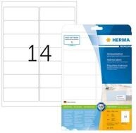 HERMA Etiketten Adressetiketten A4 wei&szlig; 99,1x38,1 mm Papier 350 St.