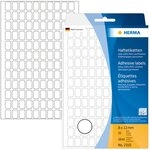 HERMA Etiketten Vielzweck-Etiketten 8x12mm wei&szlig; VE=3840 St&uuml;ck